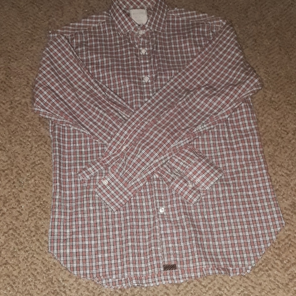 Billy Reid checked shirt EUC